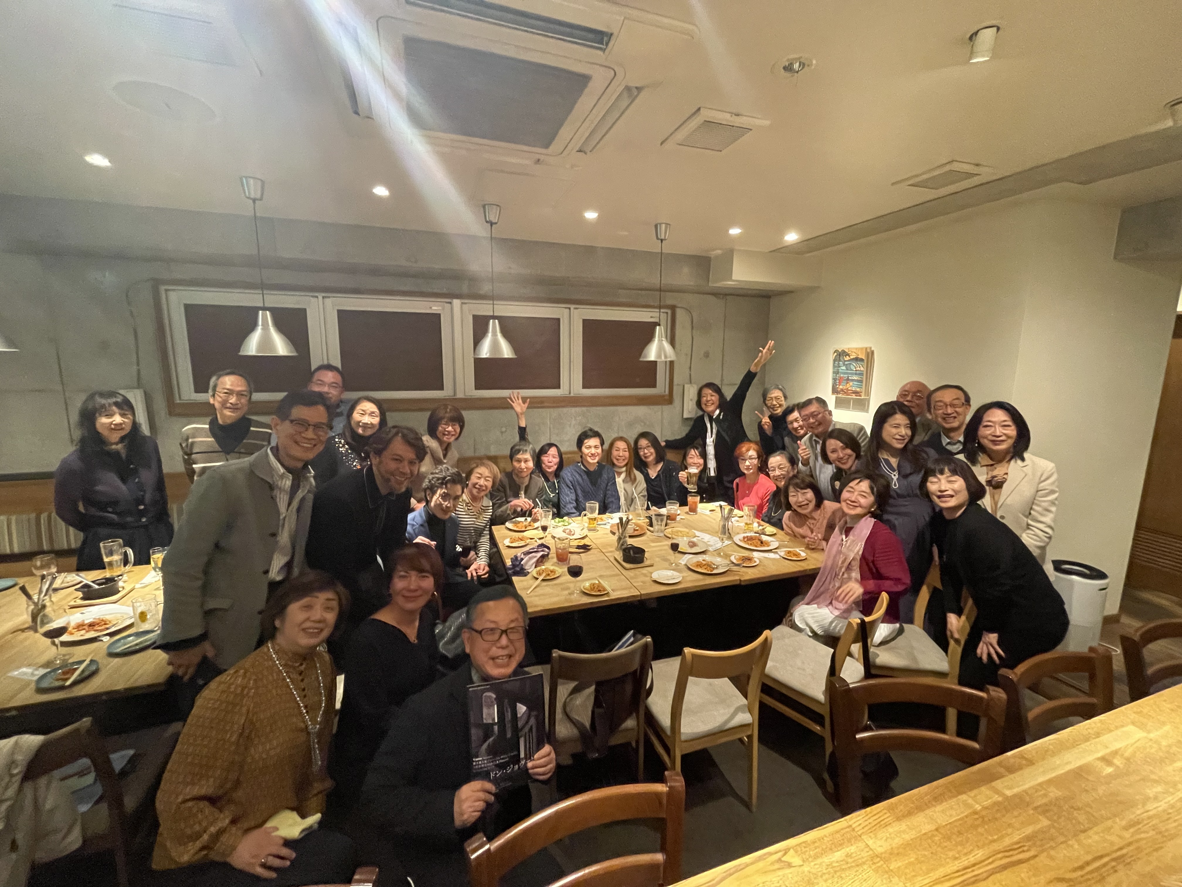 ようこそオペラ！風景 バッハコレギウムジャパン　「ドン・ジョヴァンニ」終演後懇親会