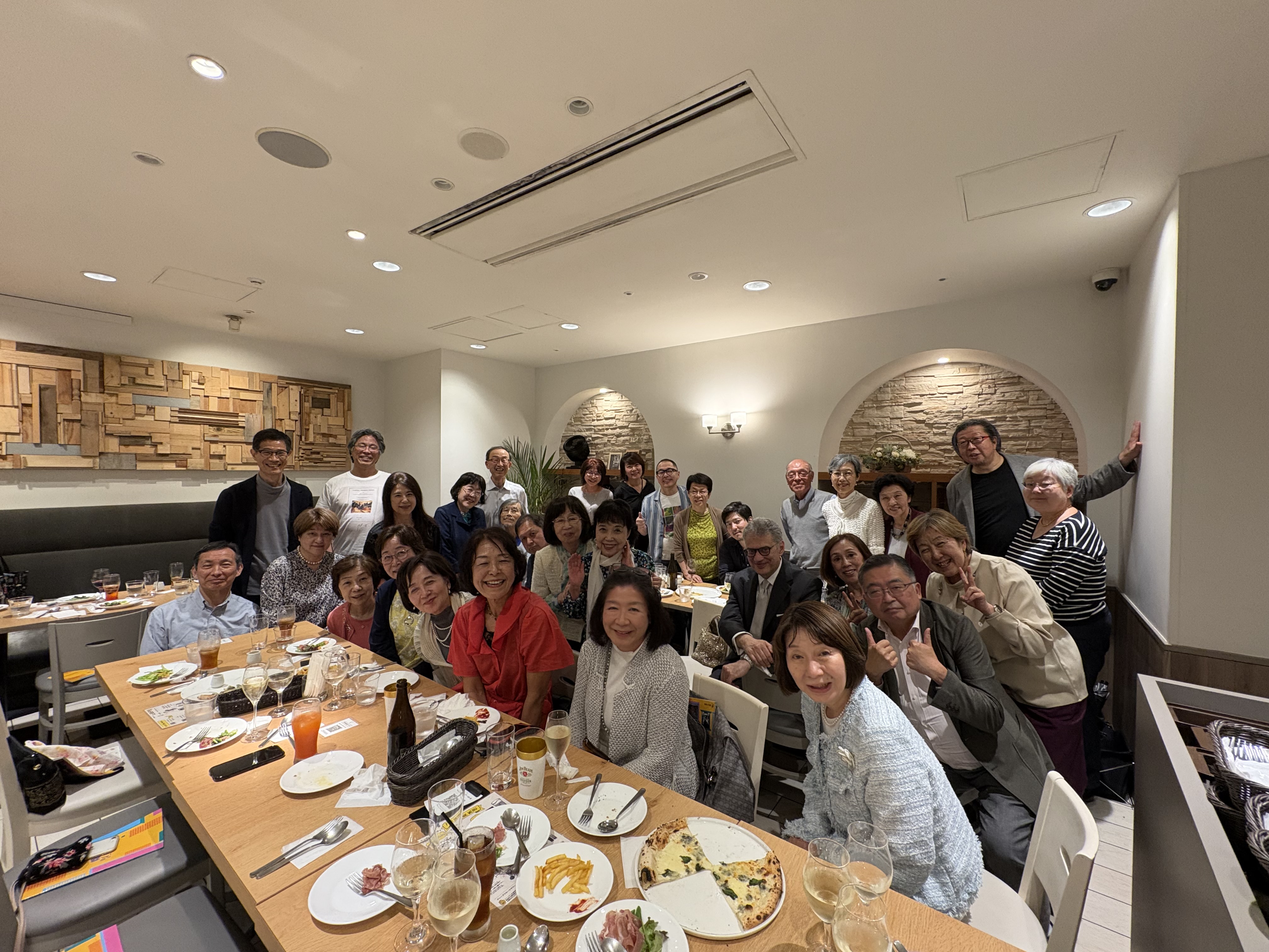 ようこそオペラ！風景 「セビリアの理髪師」終演後懇親会　2